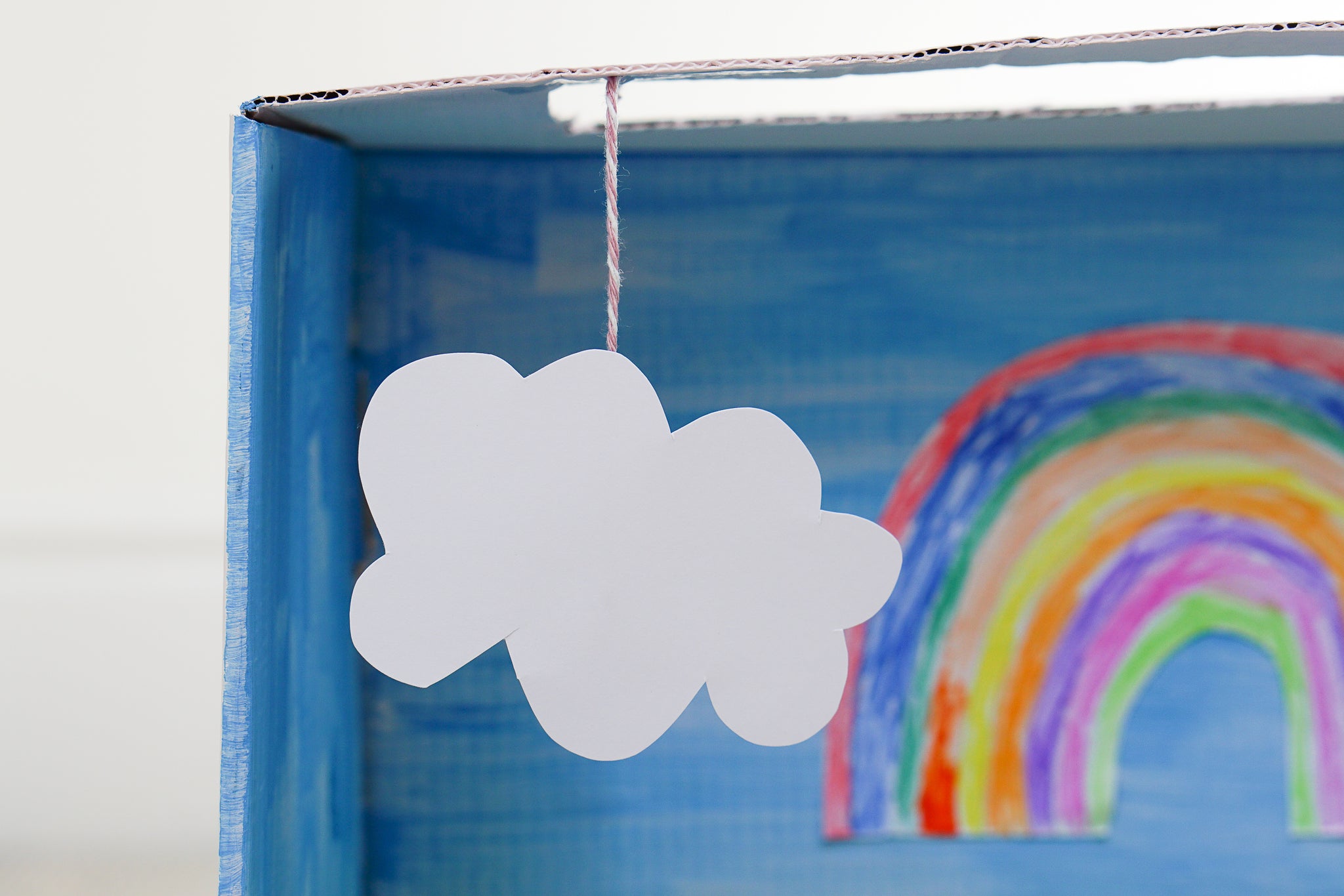 A SHOE BOX PUPPET THEATRE - EASY CRAFTS FOR KIDS