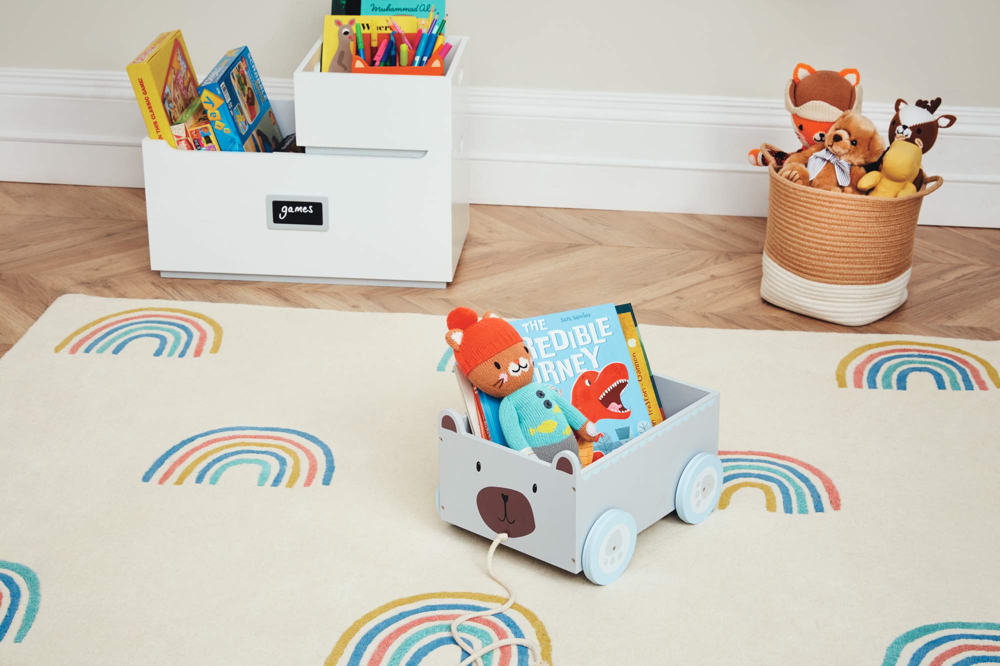 Celebrate World Book Day with a rainbow-themed book nook