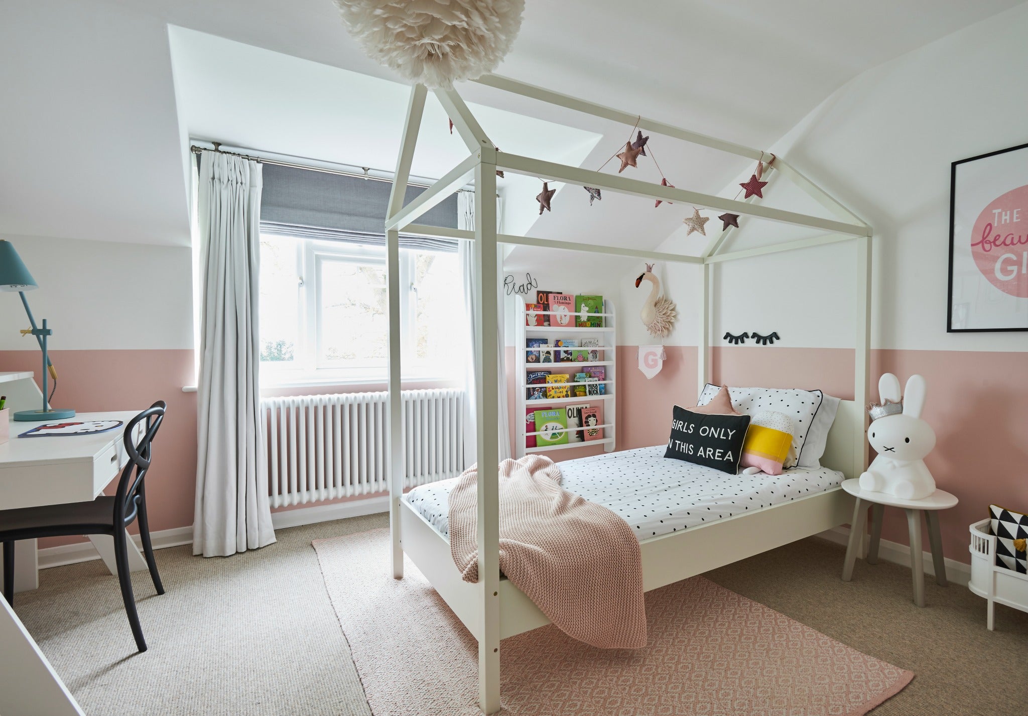 Real Room: A Perfectly Pink Little Girl's Room