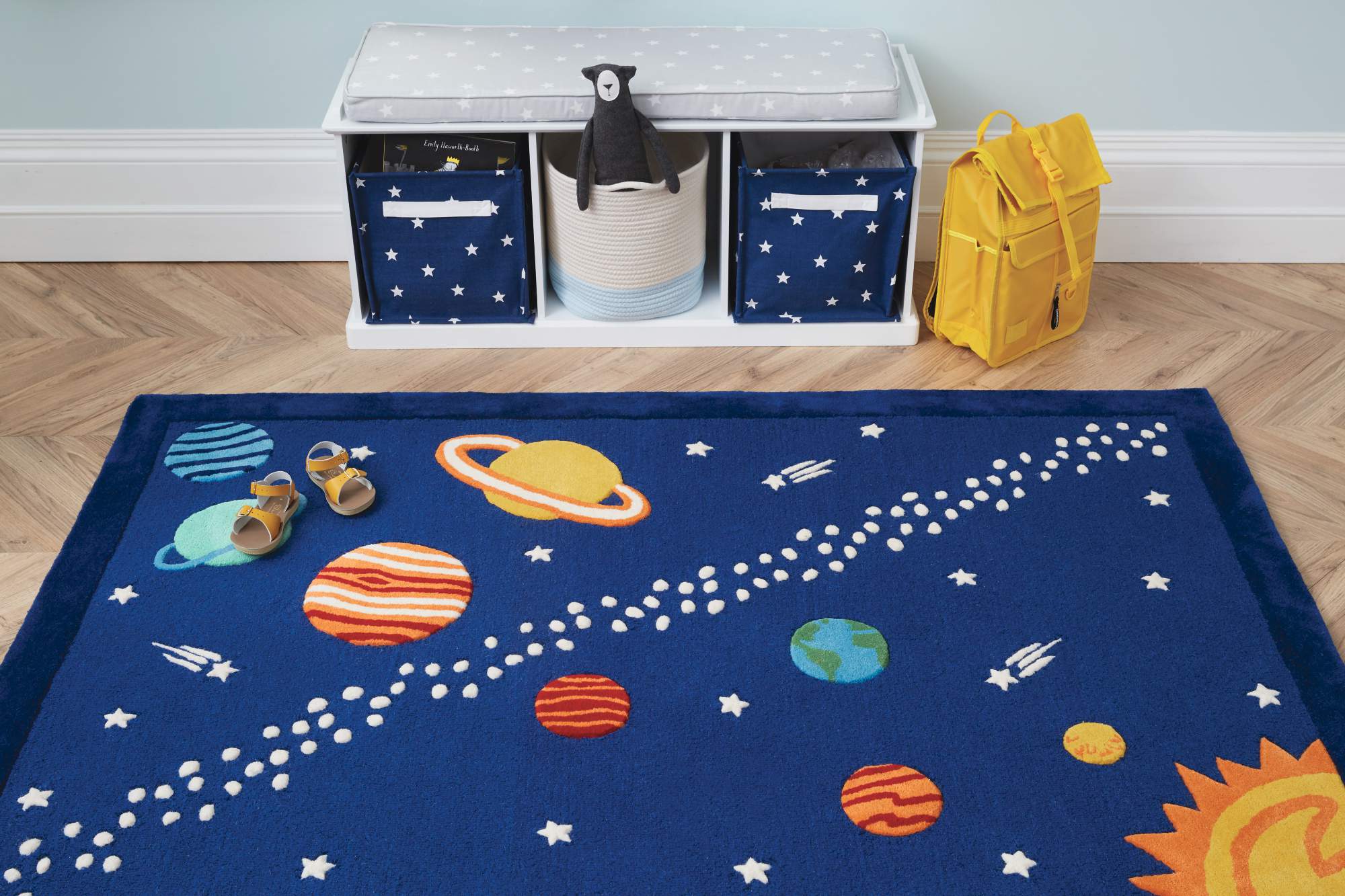 Work on those STEM skills with a space-themed children's bedroom