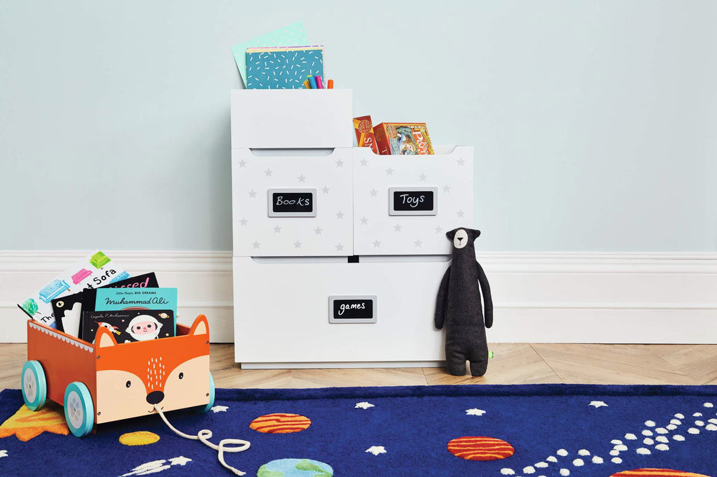 Work on those STEM skills with a space-themed children's bedroom