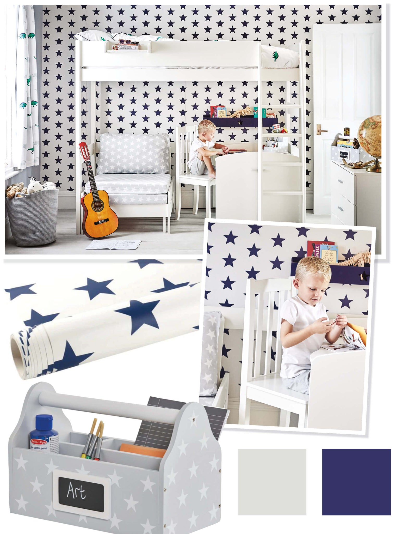 Cool and cosy study spaces for kids