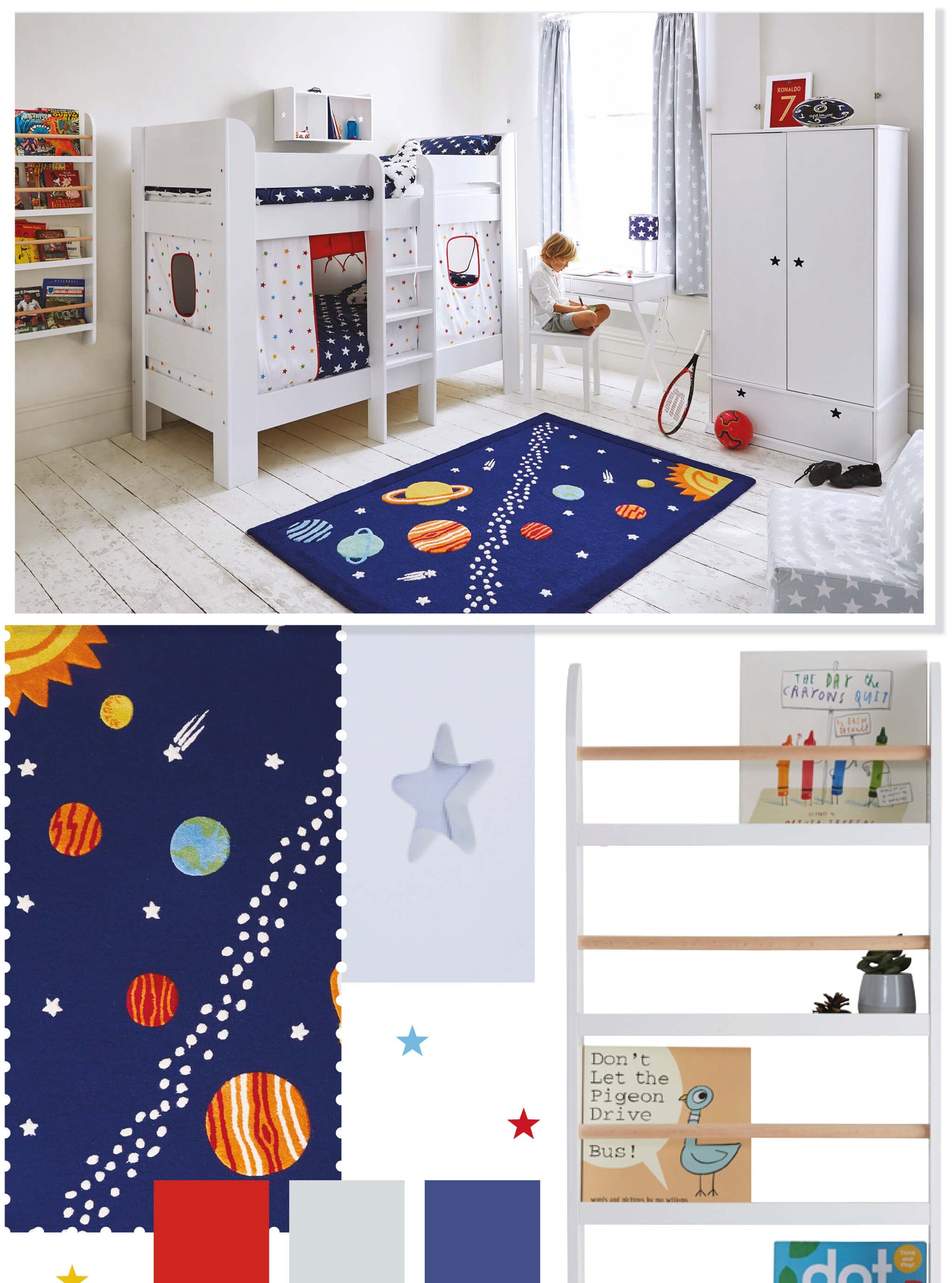 Cool and cosy study spaces for kids