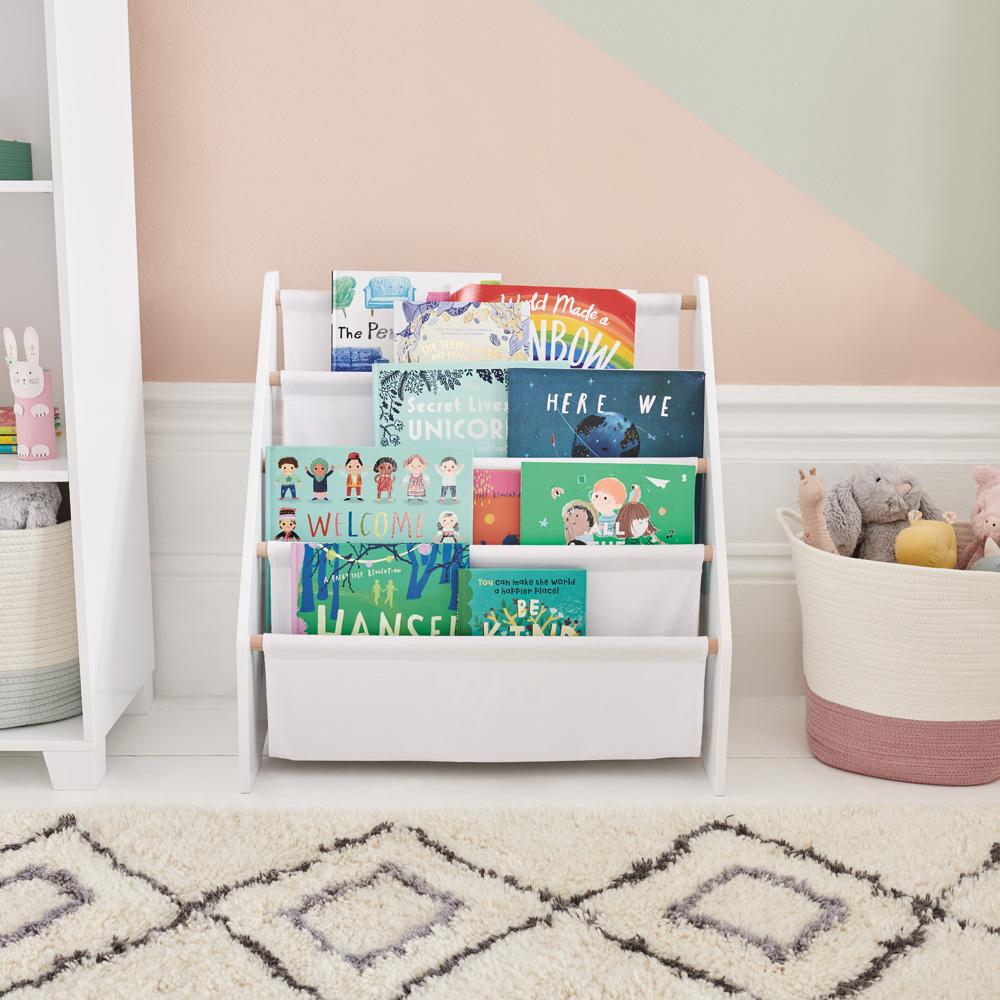 childrens sling bookcase