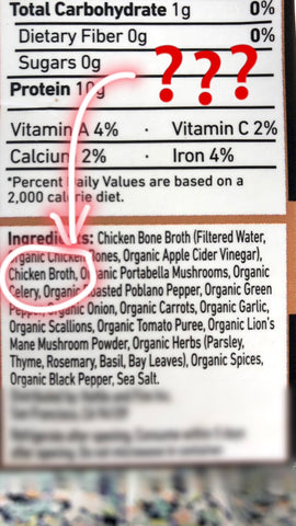 bone broth ingredients