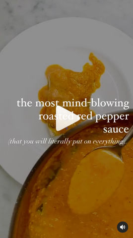easy roasted red pepper sauce
