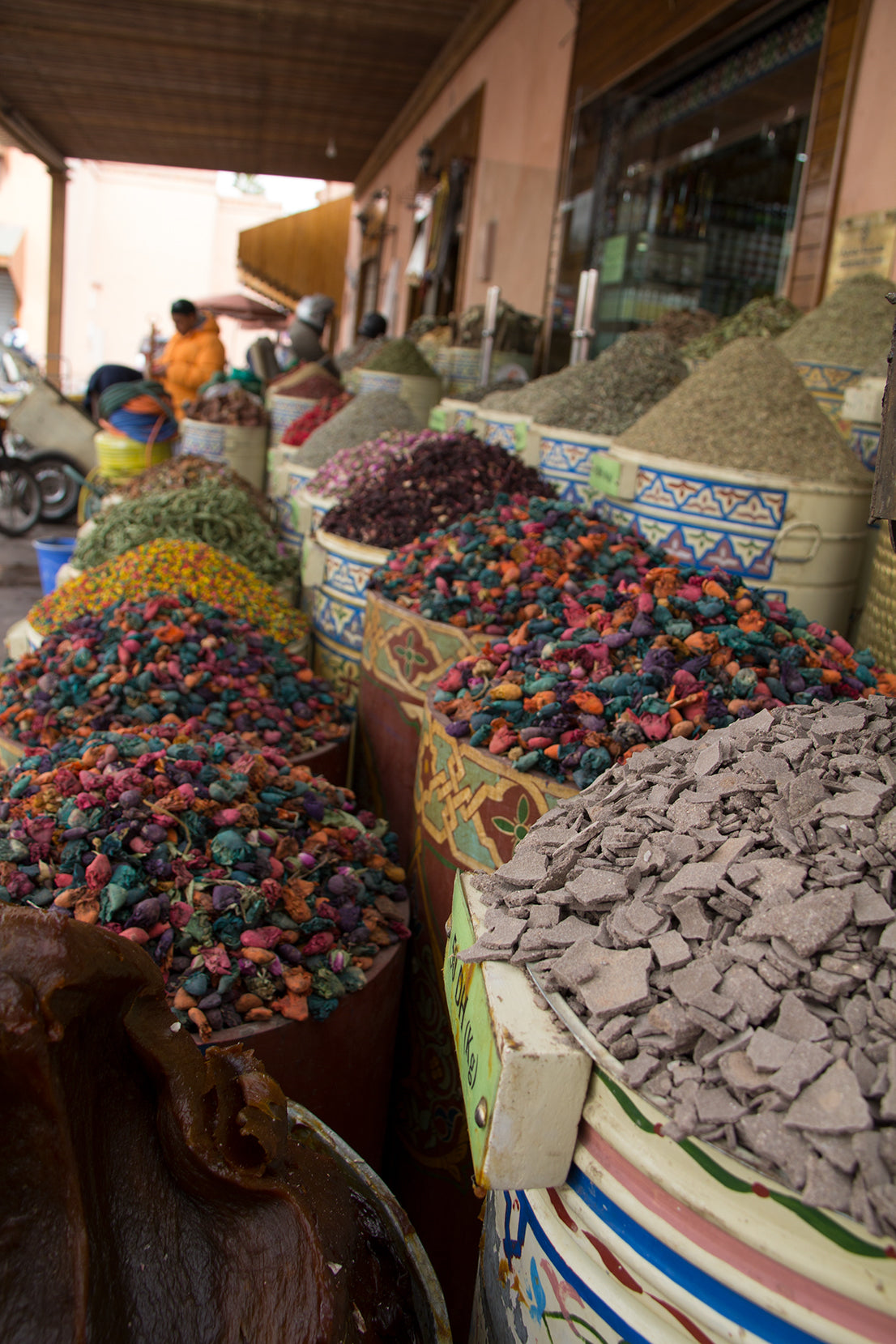 Moroccan market place