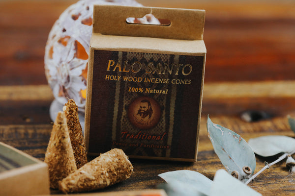 Palo santo incense cones 