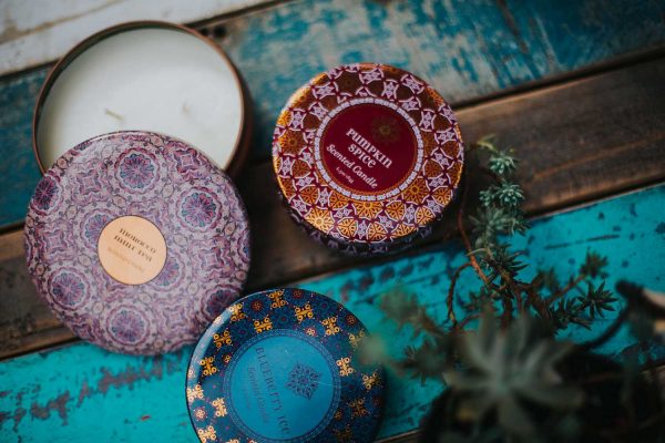 Assorted soy candles