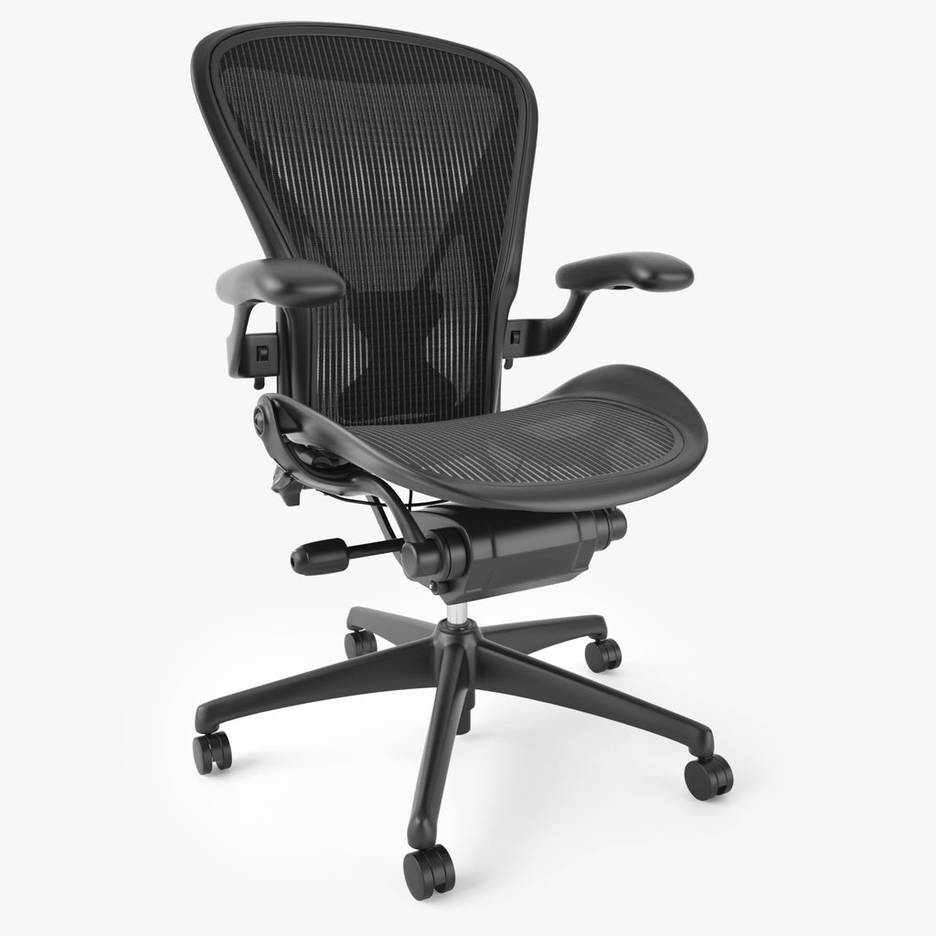 Herman Miller Aeron Office Chair 3d Model Facequad
