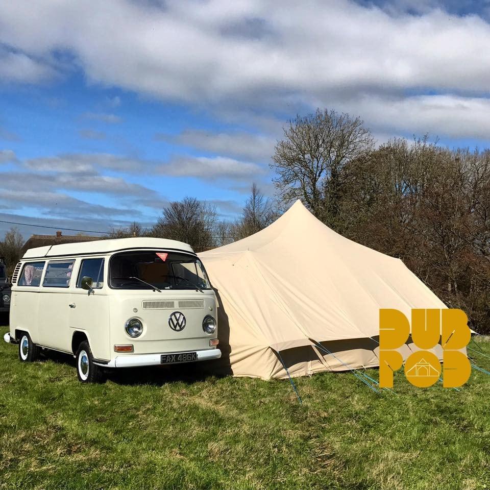 DubPod Drive Away Camper Van Bell Tent Canvas Awning Dubpodcouk