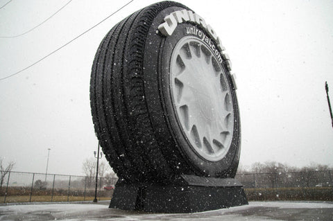 detroit michigan uniroyal tire landmark