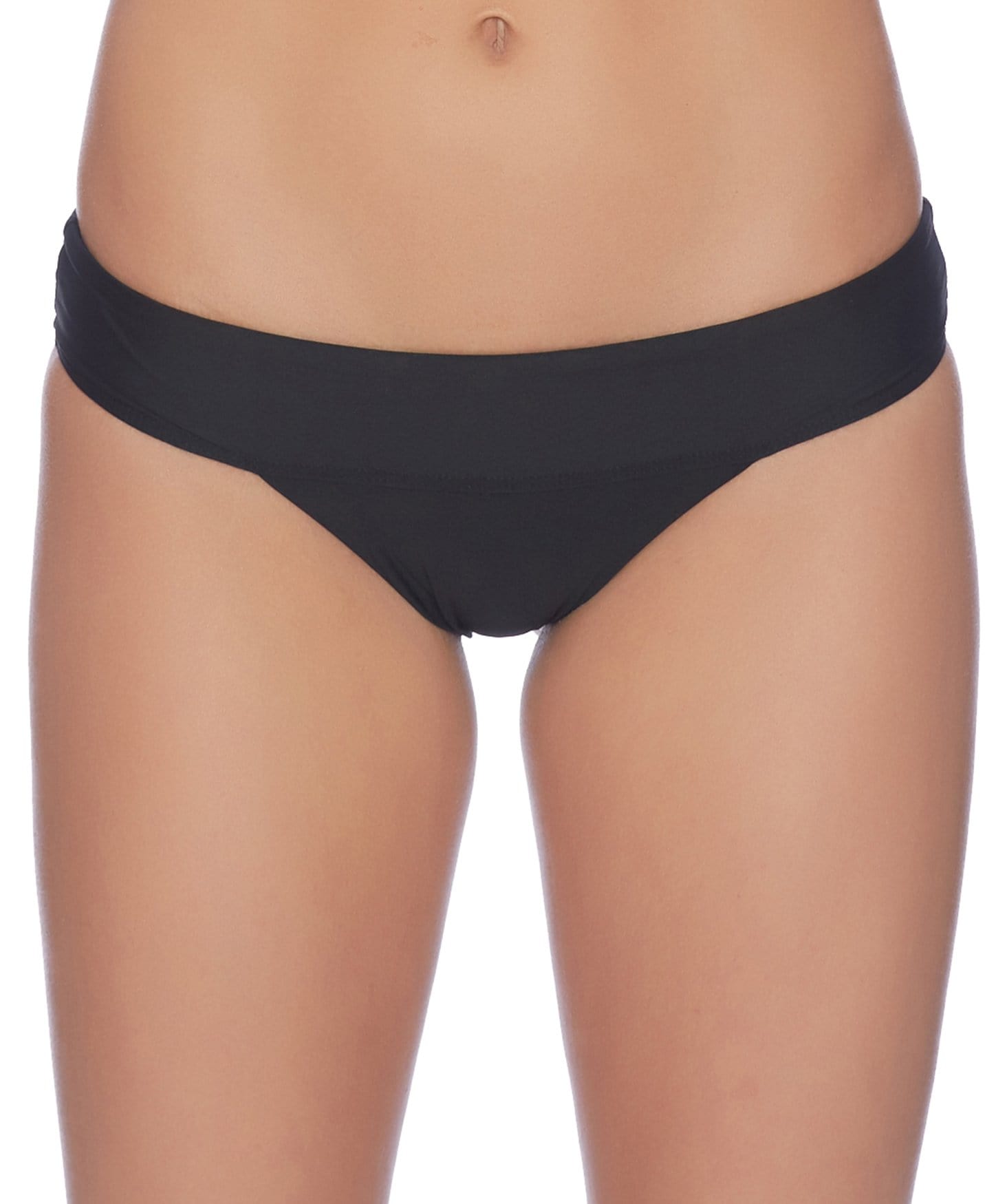 Blushing Wide Band Brazilian Bikini Bottom