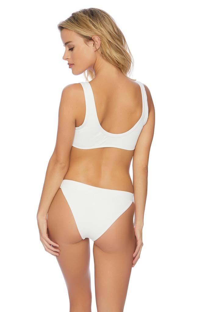 Minimale Mix Jersey Crop Top Bikini Top