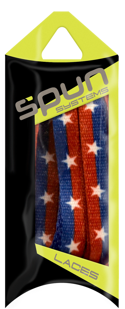 stars and stripes shoelaces