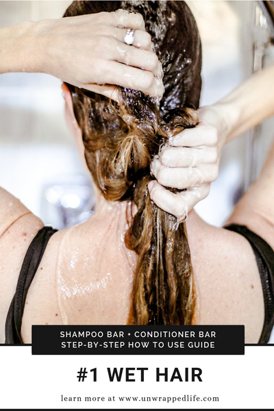 how to apply conditioner to hair after shampoo