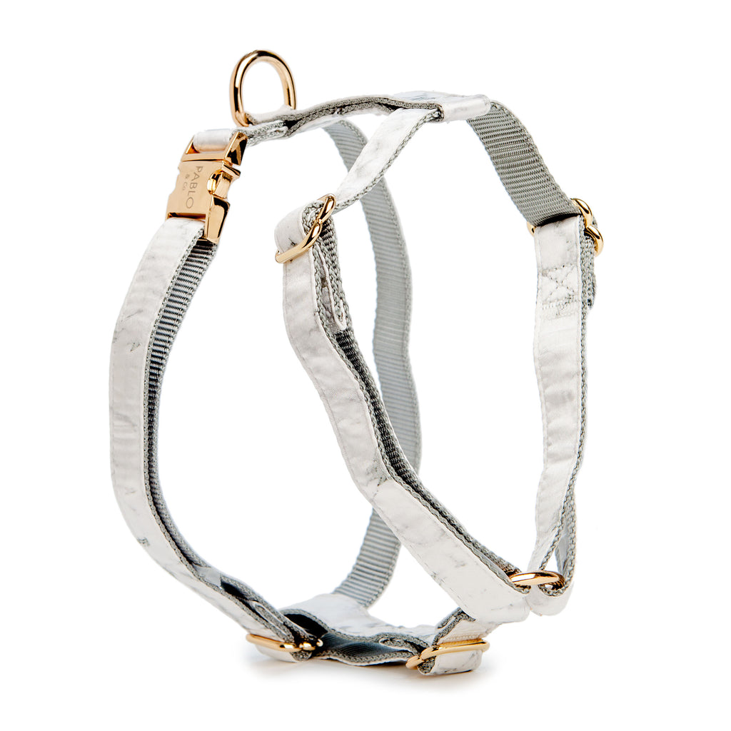 marble dog harness
