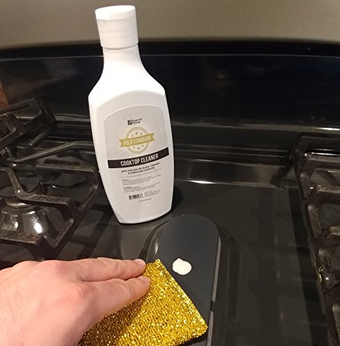 Cooktop Cleaner Kit 20oz 2 Pads Safe For Glass Or Ceramic