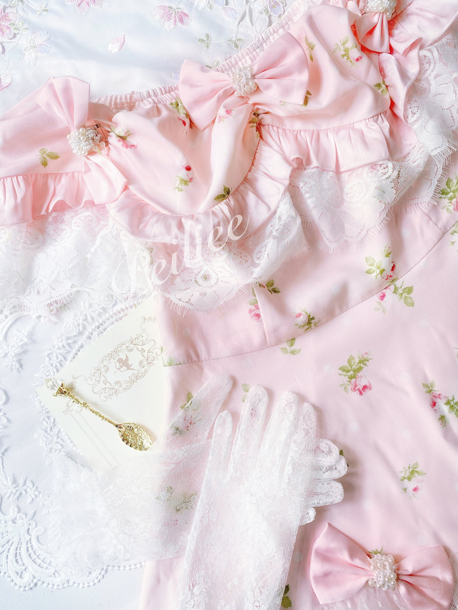 [Exclusive to PeilieeShop] Born like summer flower mini dress (Designe