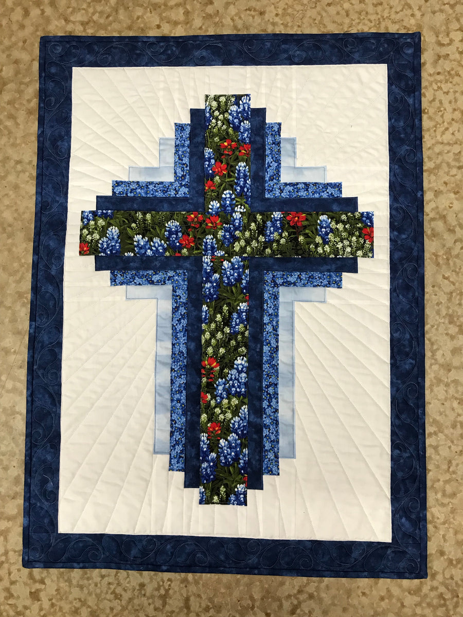 Hope Of Texas Cross Quilt Pattern