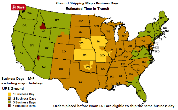 Carnival  Source Ground Shipping Map