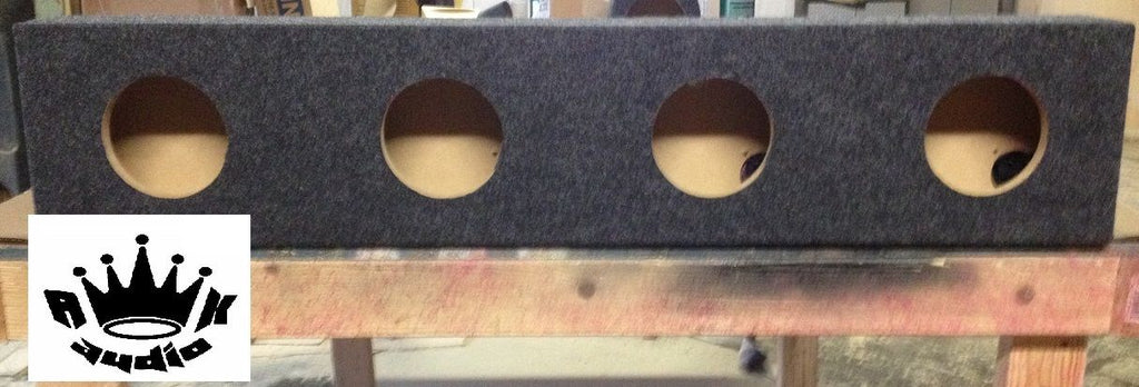 6.5" Speaker Box Enclosure 6 1/2" Car Speaker Box Coaxial 5.125" Insid