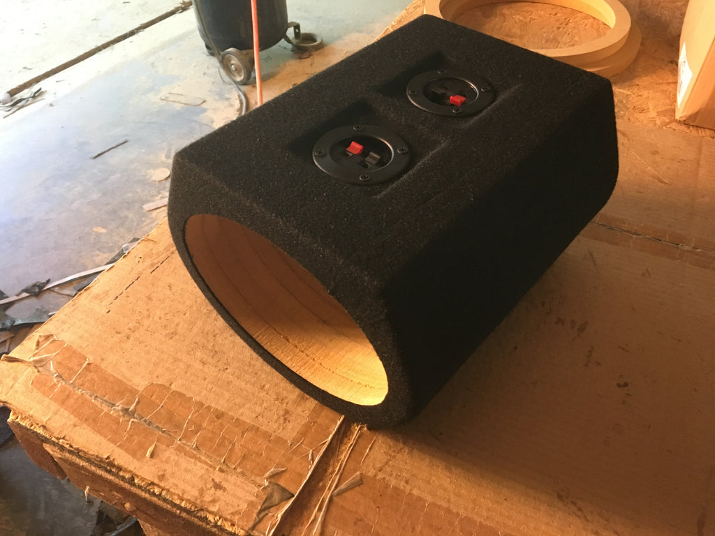 6x9 6 X9 Speaker Box 2 Holes Enclosure Coaxial Car