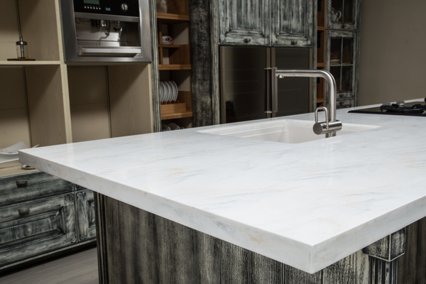 solid surface kitchen countertop