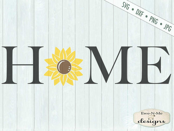 Download Home Sunflower - SVG - Ewe N Me Designs
