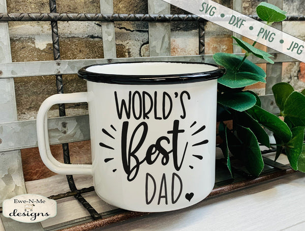 Download Worlds Best Dad Fathers Day Svg Ewe N Me Designs SVG, PNG, EPS, DXF File