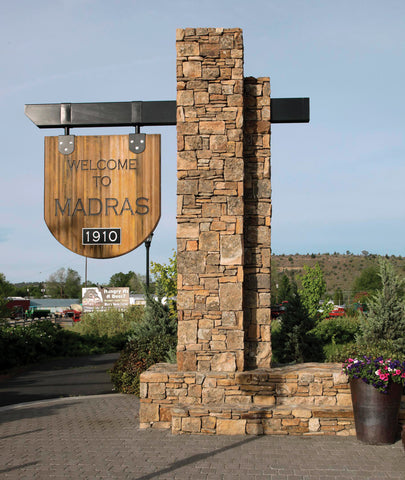 Madras Oregon Sign