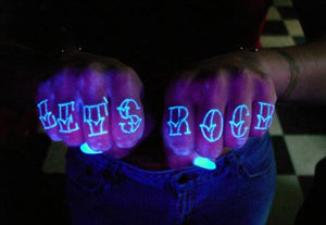 what you should know about glow in the dark tattoos knuckle tattoos