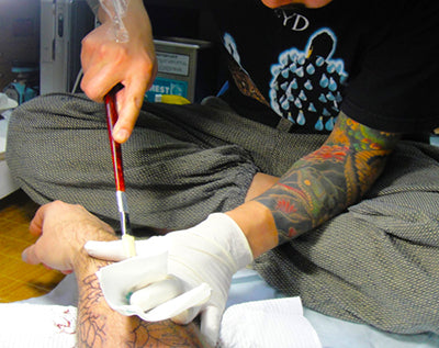 piercing tattooing technique