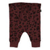 Asher Dropcrotch Pants - Mulberry Cheetah