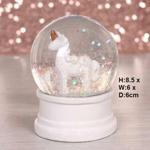 Unicorn Snow Globe