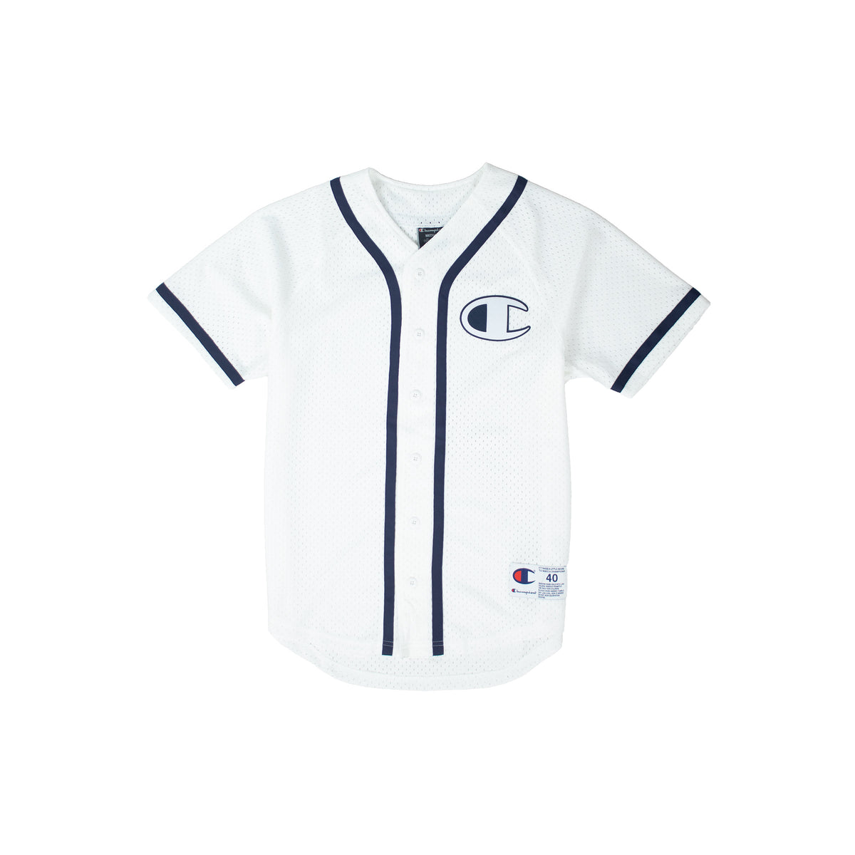 champion mesh baseball jersey