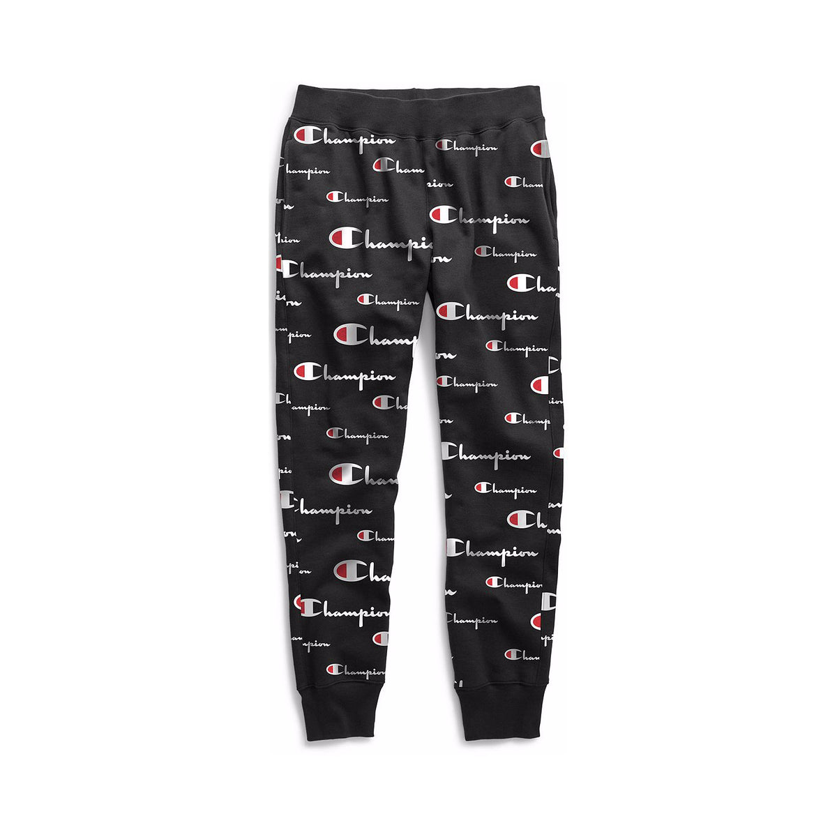 champion joggers all over print