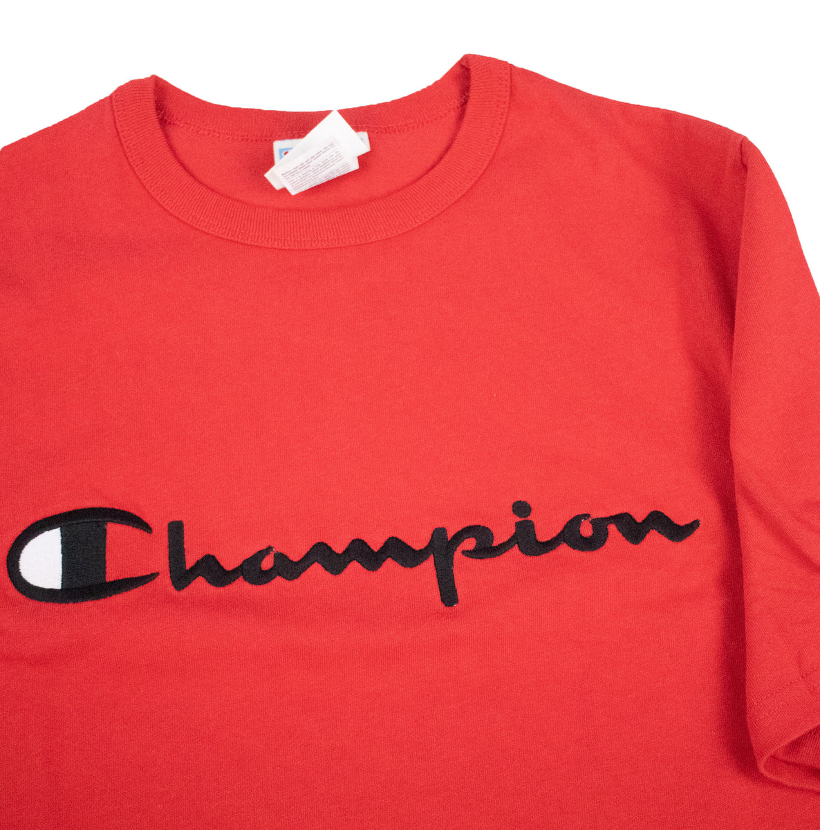 champion embroidered script tee