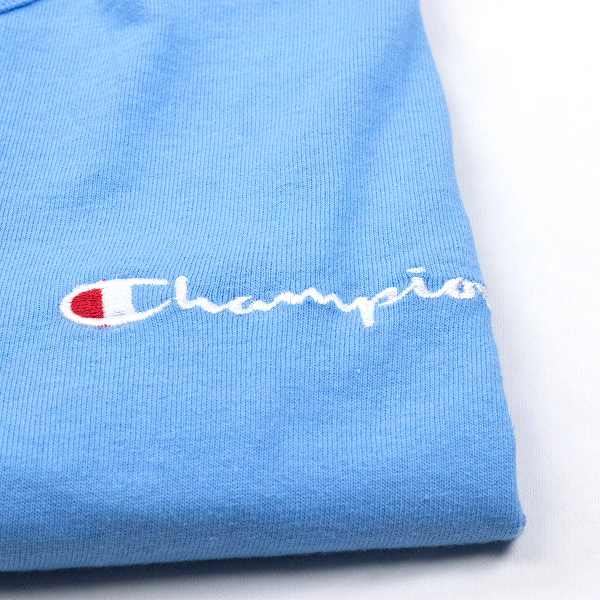 swiss blue champion sweatshirt