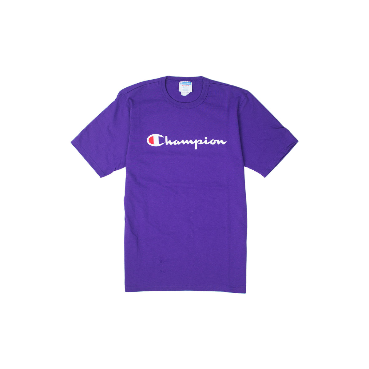 purple champion t shirt