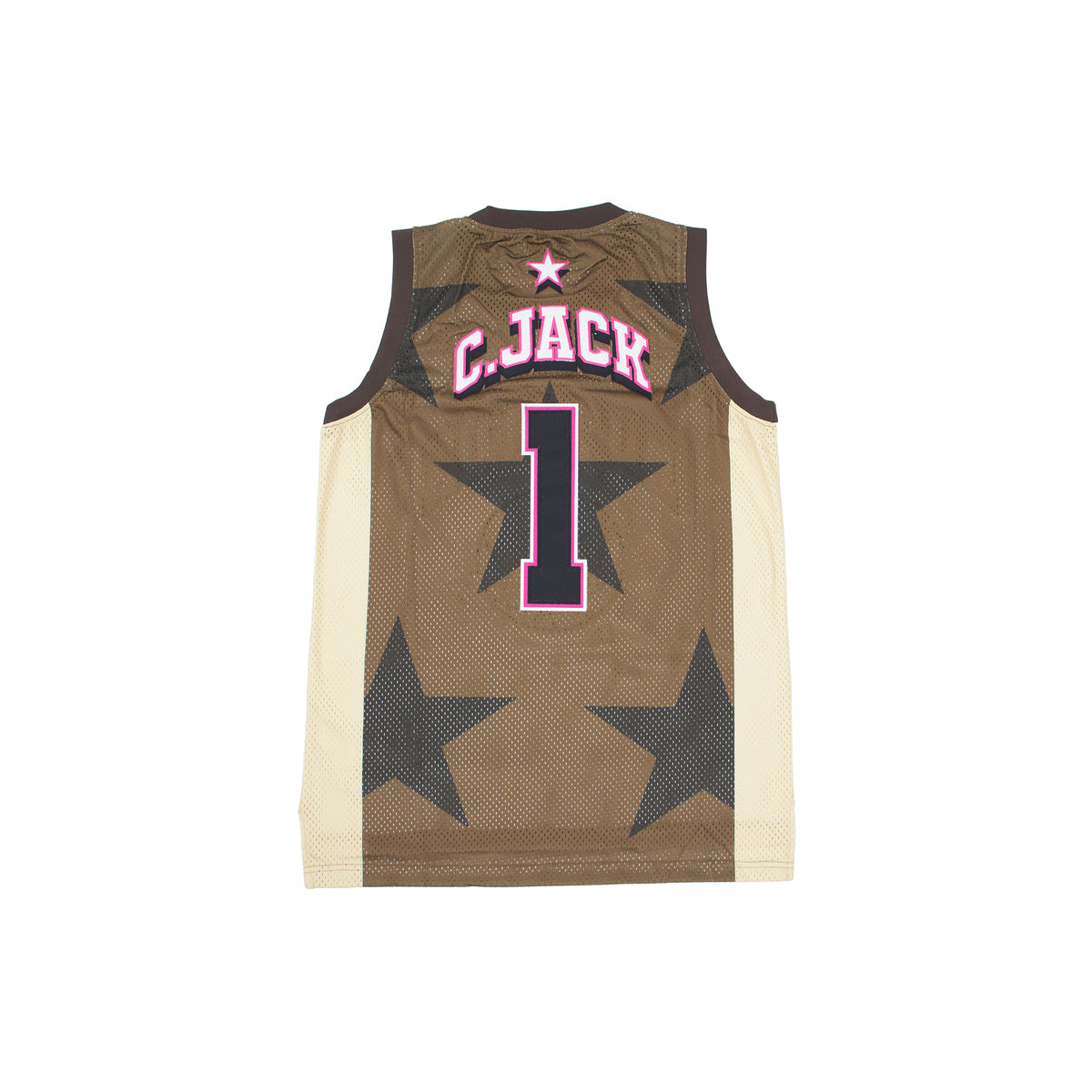 brown basketball jersey