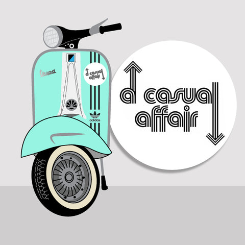 A casual affair vintage vespa scooter 