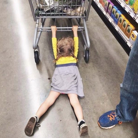 Child in Supermarket