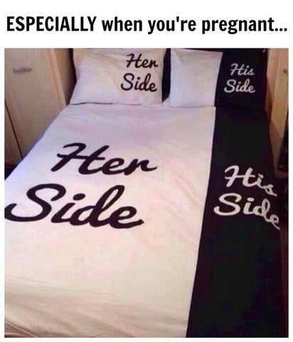 Her Side, His Side Bed