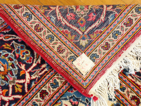 Weave of Kashan Rug