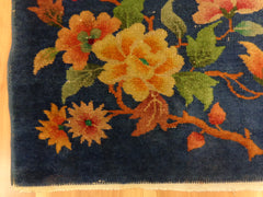 Peony in Chinese Rug
