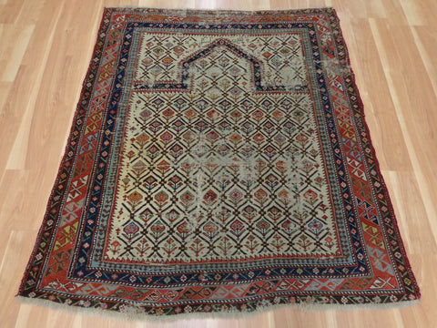 Antique Caucasian Prayer Rug