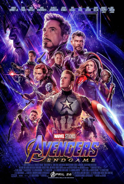 Avengers End Game poster