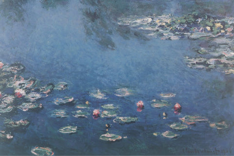 Monet Waterlillies art print for sale - egoamo.co.za