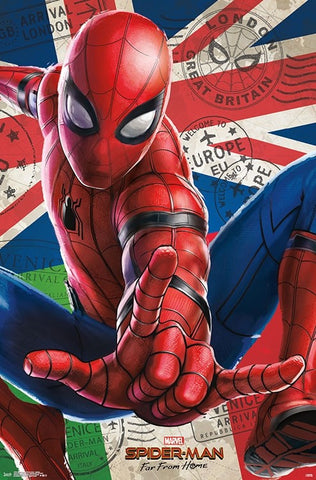 Spider-man Far From Home Movie Poster - egoamo.co.za